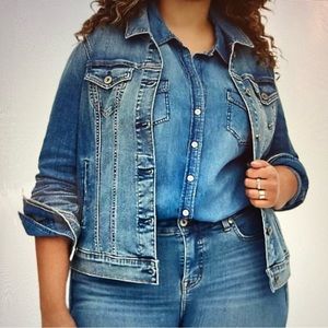 Torrid denim jacket. Size 0